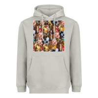 Moon Dust western farm animals seamless pattern Heavyweight Hoodie - HRA Design Shop