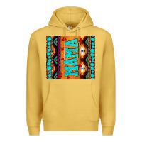 Antique Gold aztec leopard glitter Premium Hoodie - AdoDesignShop