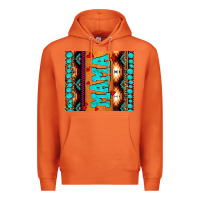 Carrot aztec leopard glitter Premium Hoodie - AdoDesignShop