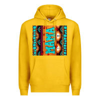 Lemon aztec leopard glitter Premium Hoodie - AdoDesignShop