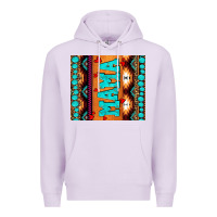 Lilac aztec leopard glitter Premium Hoodie - AdoDesignShop