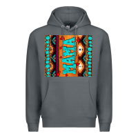 Rock aztec leopard glitter Premium Hoodie - AdoDesignShop