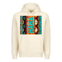 Sandshell aztec leopard glitter Premium Hoodie - AdoDesignShop