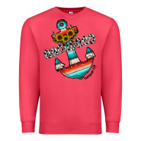Cardinal anchored Premium Sweatshirt - CowhideDigitalArt