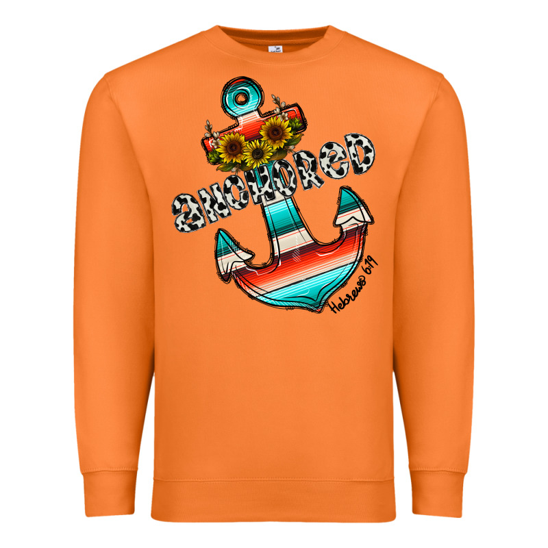 Anchored Premium Sweatshirt by CowhideDigitalArt | Teevron