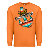 Carrot anchored Premium Sweatshirt - CowhideDigitalArt