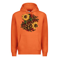 Carrot Christmas leopard sunflower Premium Hoodie - BarkalooDesign