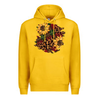 Lemon Christmas leopard sunflower Premium Hoodie - BarkalooDesign