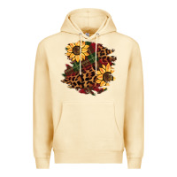 Pina Colada Christmas leopard sunflower Premium Hoodie - BarkalooDesign