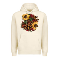 Tofu Christmas leopard sunflower Premium Hoodie - BarkalooDesign