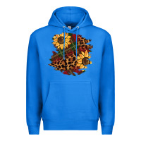 True Royal Christmas leopard sunflower Premium Hoodie - BarkalooDesign