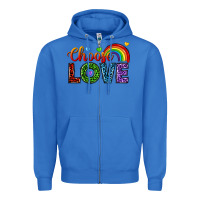 True Royal choose love Zipper Hoodie - texasbilliewilder