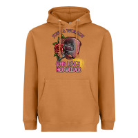 Meerkat just a woman who loves her welder Heavyweight Hoodie - SublimationCraftShop