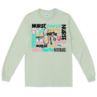 Matcha nurse Long Sleeve Tee - MaliasSmallBusiness