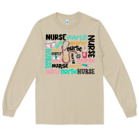 Mushroom nurse Long Sleeve Tee - MaliasSmallBusiness