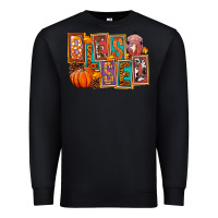 Black blessed thanksgiving Premium Sweatshirt - FaDigitalArtStudio