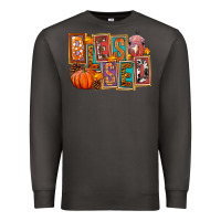 Smoke blessed thanksgiving Premium Sweatshirt - FaDigitalArtStudio