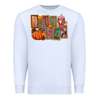 White blessed thanksgiving Premium Sweatshirt - FaDigitalArtStudio