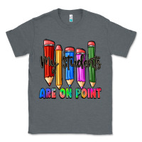 Charcoal Heather my students are on point Classic Tee - Zillion Design Studio