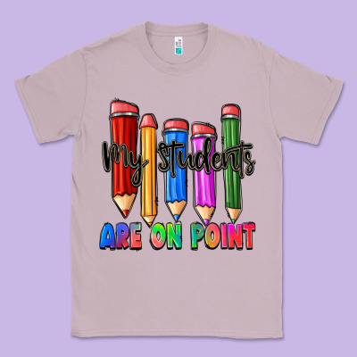 My Students Are On Point Classic Tee Designed By Zillion Design Studio