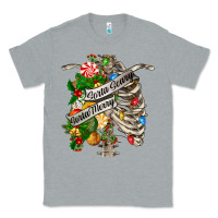 Heather Grey sorta merry sorta scary chest Classic Tee - FaDigitalArtStudio
