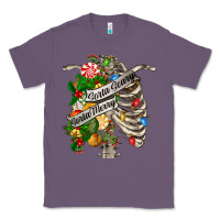 Lavender sorta merry sorta scary chest Classic Tee - FaDigitalArtStudio