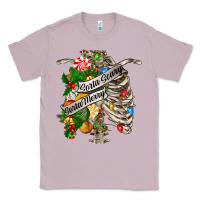 Lilac sorta merry sorta scary chest Classic Tee - FaDigitalArtStudio