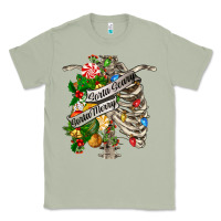 Matcha sorta merry sorta scary chest Classic Tee - FaDigitalArtStudio
