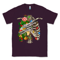 Plum sorta merry sorta scary chest Classic Tee - FaDigitalArtStudio