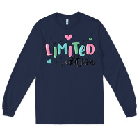 Navy limited edition Long Sleeve Tee - MaliasSmallBusiness