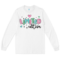 White limited edition Long Sleeve Tee - MaliasSmallBusiness