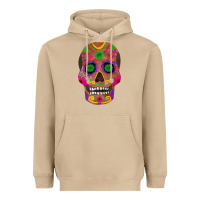 Mushroom sugar skull Heavyweight Hoodie - FaDigitalArtStudio