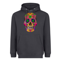 Smoke sugar skull Heavyweight Hoodie - FaDigitalArtStudio