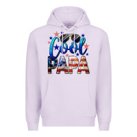 Lilac Cool Papa American Premium Hoodie - LillyAllenDesigns