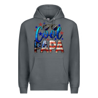 Rock Cool Papa American Premium Hoodie - LillyAllenDesigns