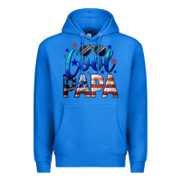 True Royal Cool Papa American Premium Hoodie - LillyAllenDesigns