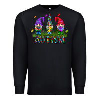Black autism Gnome Premium Sweatshirt - CowhideDigitalArt