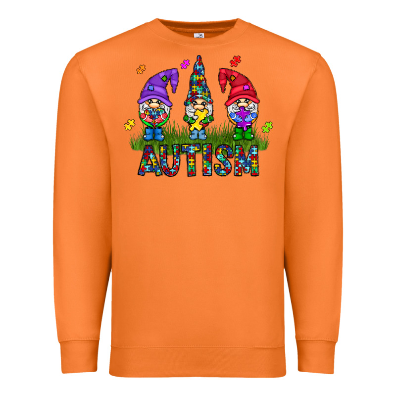 Autism Gnome Premium Sweatshirt by CowhideDigitalArt | Teevron