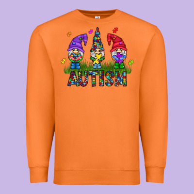 Autism Gnome Premium Sweatshirt Designed By Cowhidedigitalart
