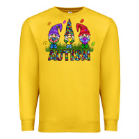 Lemon autism Gnome Premium Sweatshirt - CowhideDigitalArt