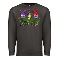 Smoke autism Gnome Premium Sweatshirt - CowhideDigitalArt