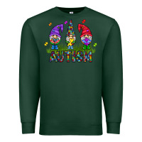Sports Green autism Gnome Premium Sweatshirt - CowhideDigitalArt