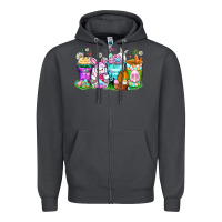 Smoke easter coffee cups Zipper Hoodie - Zillion Design Studio