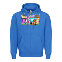 True Royal easter coffee cups Zipper Hoodie - Zillion Design Studio