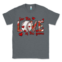 Charcoal Heather for the love of the game baseball Classic Tee - texasbilliewilder