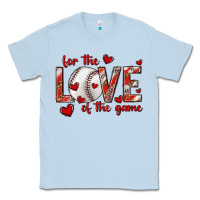 Dusty Blue for the love of the game baseball Classic Tee - texasbilliewilder