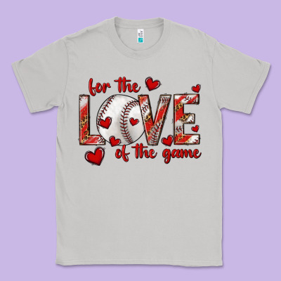 For The Love Of The Game Baseball Classic Tee Designed By Texasbilliewilder