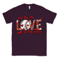 Plum for the love of the game baseball Classic Tee - texasbilliewilder