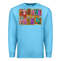 Ocean Blue gobble till you wobble Premium Sweatshirt - FaDigitalArtStudio