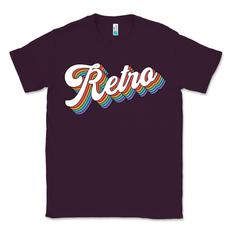 Retro Colorful Classic Tee by chombo | Teevron